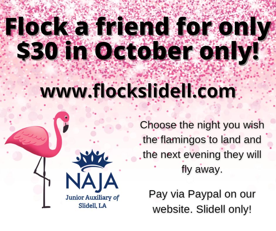 Flock a friend October Flyer