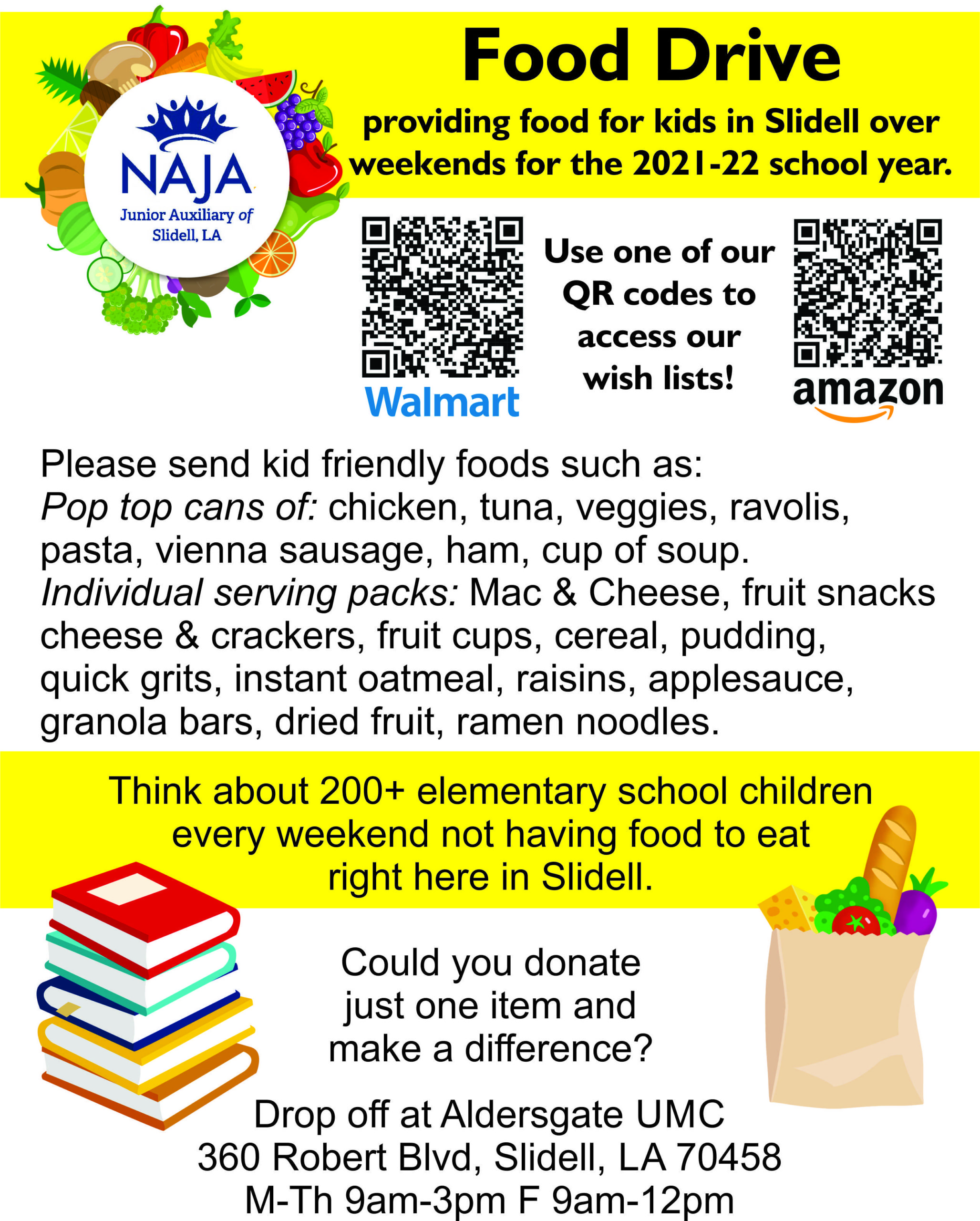 JAS Food Drive